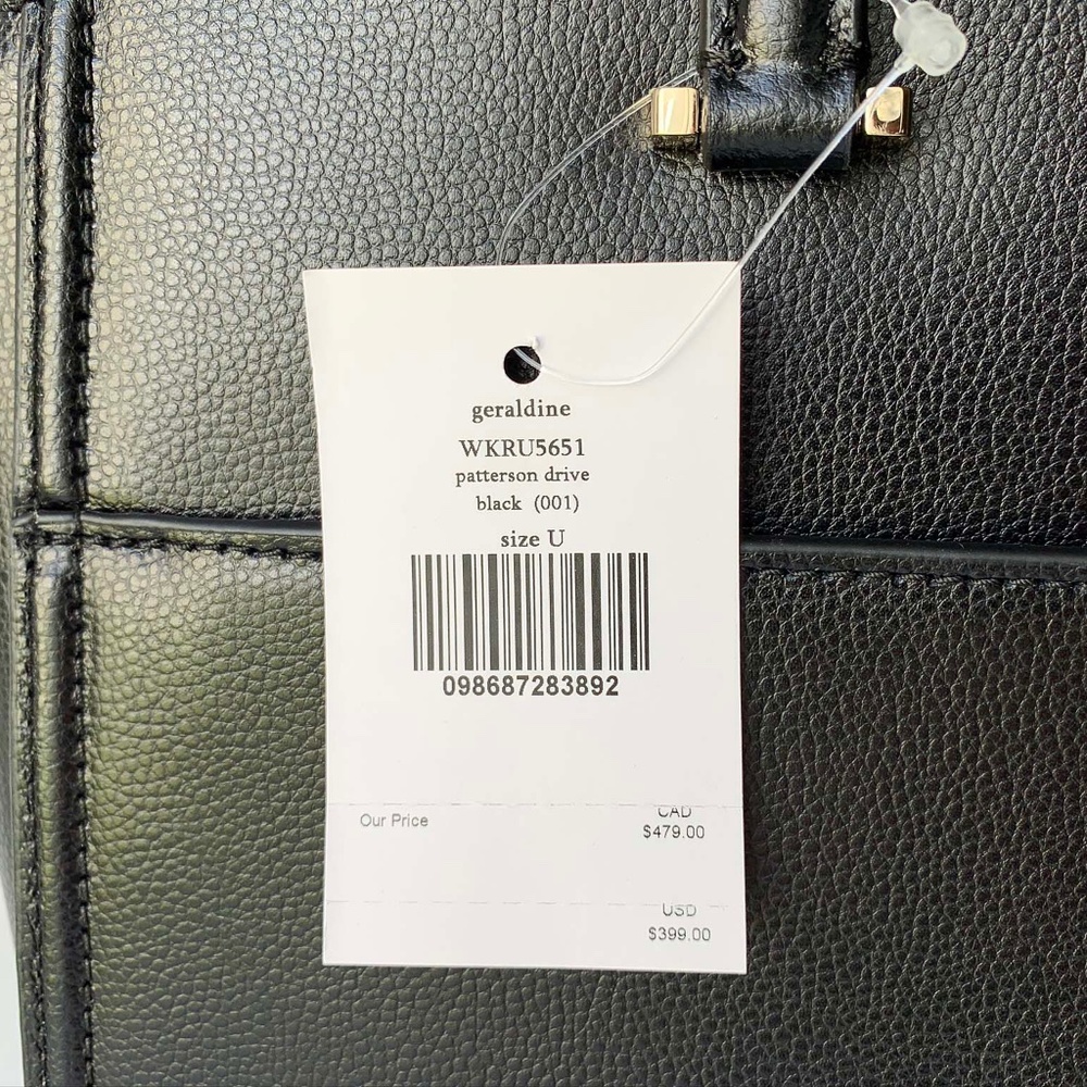 Kate Spade, Black Handbag - Picture 3 of 16